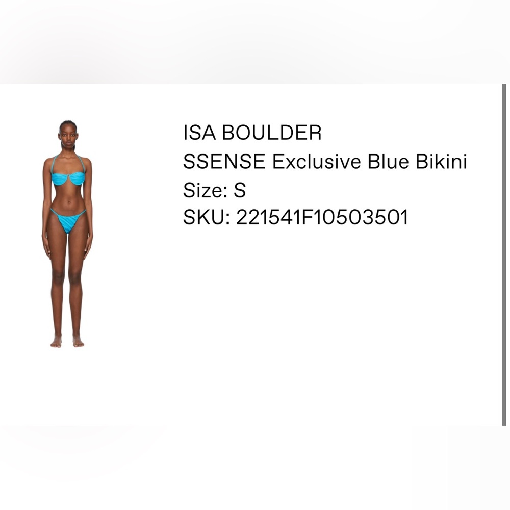 Isa Boulder Bikini Size S